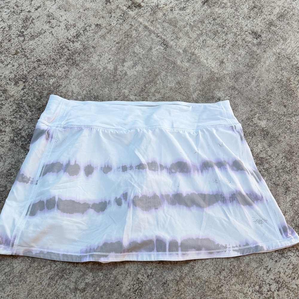 lululemon tie dye athletic skirt